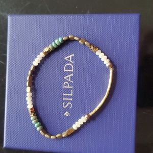 Silpada Riverstone bracelet NEVER WORN